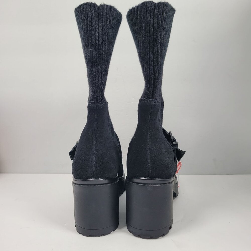 Blondo Women's Black Waterproof Chunky Heel Boots US Size 8.5M NWOT - Picture 4 of 10